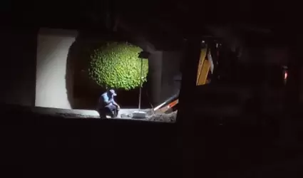 Compa��a de Gas trabaj� durante la noche para corregir falla en alcantarillas de