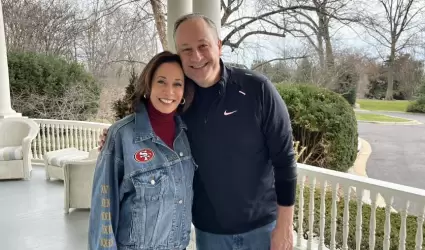 Kamala Harris y Douglas Emhoff