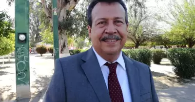 C�sar Salazar, dirigente de la Secci�n 28 del SNTE
