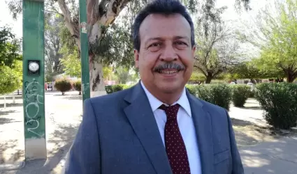 C�sar Salazar, dirigente de la Secci�n 28 del SNTE