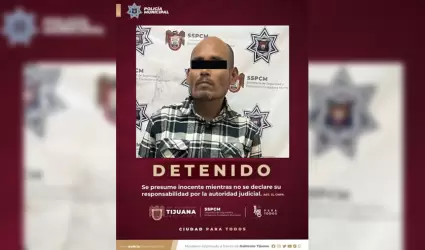 Capturan a sujeto minutos despu�s de asaltar a una mujer