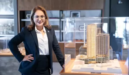 Mal� Clemente Jord�n, asesora inmobiliaria en The Landmark Tijuana