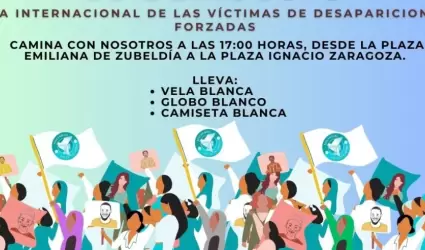 D�a Internacional de las V�ctimas de Desapariciones Forzadas