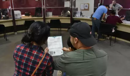 Expedici�n de actas de nacimiento para estudiantes