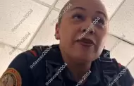 VIDEO: Exhiben prepotencia de mujer polica de CDMX