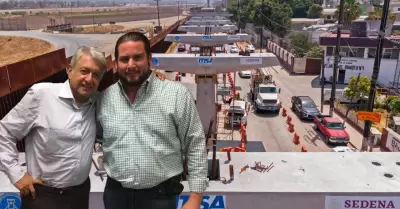 Ismael Burgue�o y Andr�s Manuel L�pez Obrador