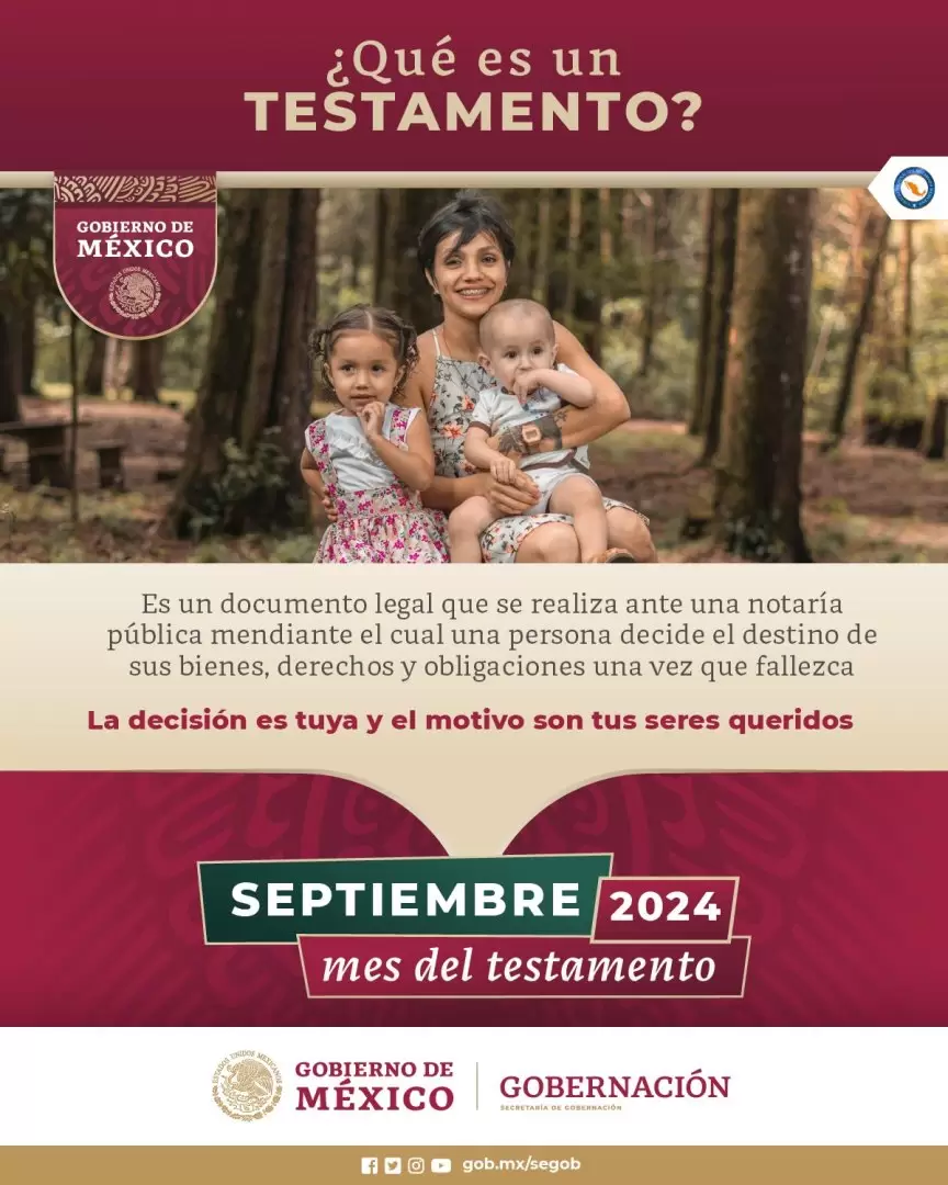 Campa�a "Septiembre Mes del Testamento"