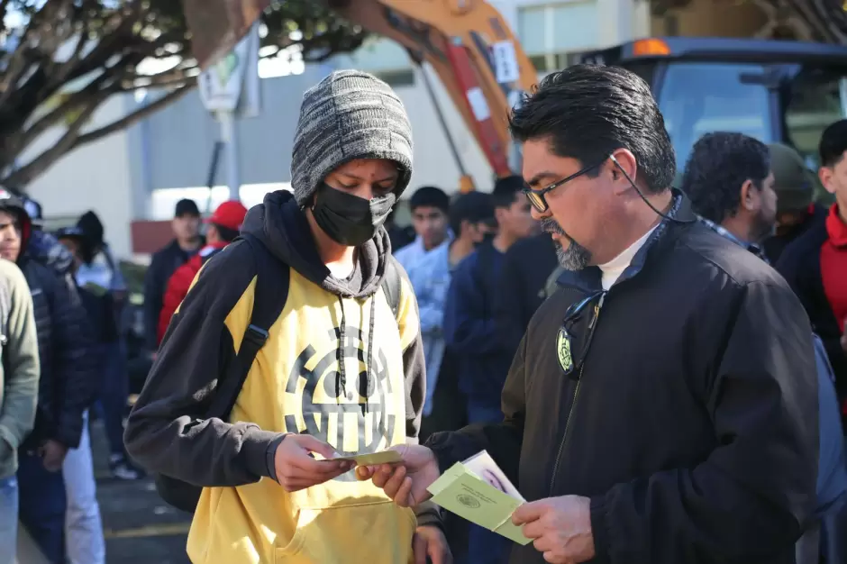 Registro de j�venes para obtener cartillla del SMN