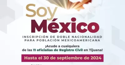 Campa�a "Soy M�xico" para tramitar doble nacionalidad