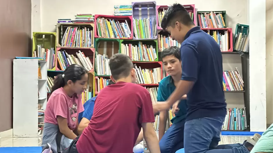 Migrantes en los albergues de Tijuana