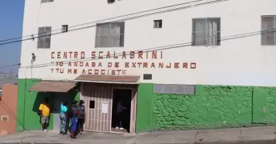 Migrantes en los albergues de Tijuana