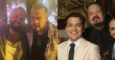 Pepe Aguilar, Carin Len y Christian Nodal