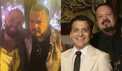 Pepe Aguilar, Carin Le�n y Christian Nodal