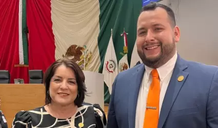 Gabriela F�lix y Manuel Scott, diputados de MC en Sonora