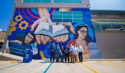 Develan mural sobre "Oportunidades" para j�venes en la educaci�n