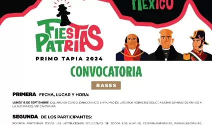 Desfile c�vico por el inicio de la Independencia de M�xico