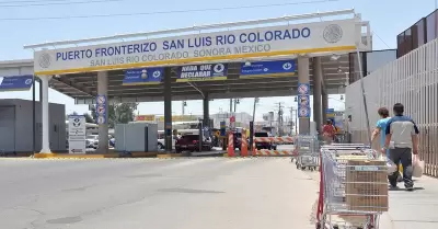 Cruce fronterizo de San Luis R�o Colorado