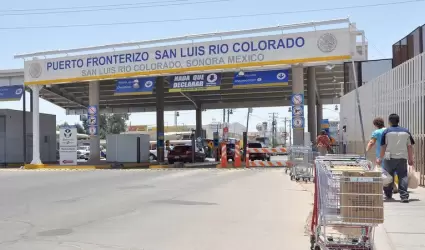 Cruce fronterizo de San Luis R�o Colorado