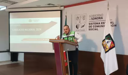 Armando Casta�eda S�nchez, coordinador estatal de Protecci�n Civil en Sonora