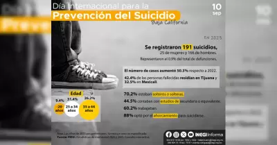 Estad�sticas a prop�sito del D�a Mundial para la prevenci�n del suicidio