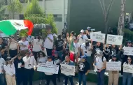 Se suman estudiantes de Derecho de la UABC a jueces para manifestarse en contra de la reforma judicial