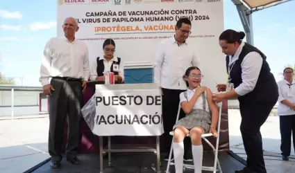 vacunaci�n contra Virus del Papiloma Humano