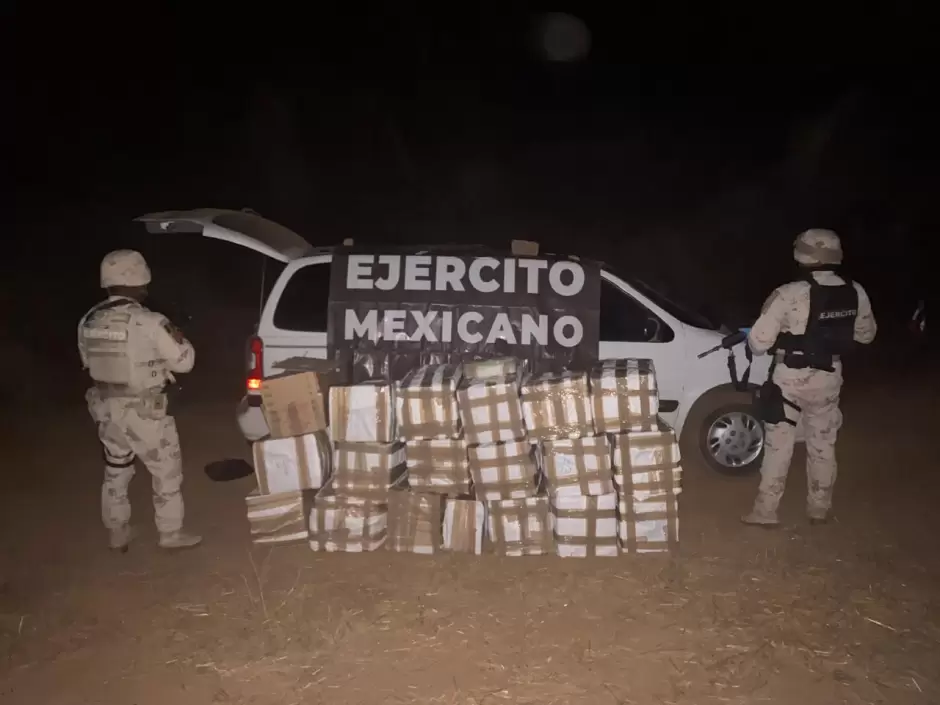 Incautan ms de media tonelada de metanfetamina en megaoperativo en Ensenada