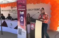 Inmujer instala Punto Naranja 618 en Cecyte BC