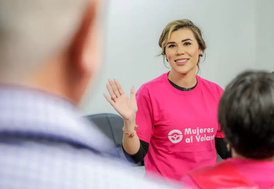 Programa "Mujeres al Volante" del gobierno de Marina del Pilar