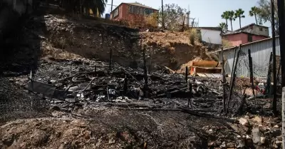 Explosi�n de mina de gas habr�a provocado incendio que destruy� por completo cas