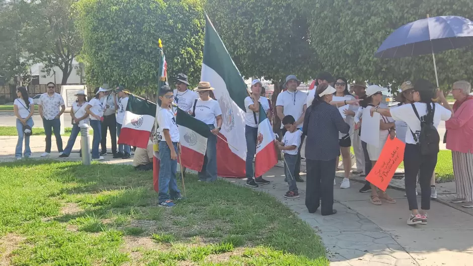 Opacidad ha sido usada para acusarlos de corruptos, dicen en Tijuana trabajadores al reiterar en marcha oposici�n al poder judicial