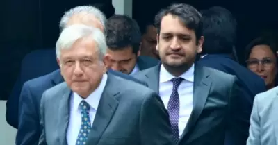 Andrs Manuel Lpez Obrador y Andy Lpez Beltrn