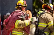 Bomberos informaron de una mujer fallecida y persona calcinada en incendio en Tijuana