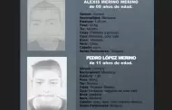 Solicitan apoyo para localizar a los hermanos Alexis y Pedro