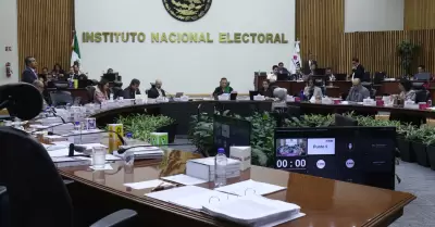 Sesin del consejo general del Instituto Nacional Electoral (INE)