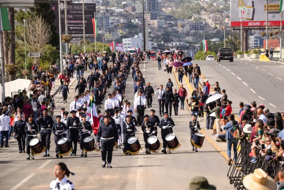 Ceremonia conmemorativa por el 214 aniversario de la Independencia de Mxico