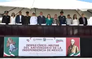 Disfrutan ensenadenses del desfile cvico militar por el 214 aniversario del inicio del movimiento de la Independencia de Mxico