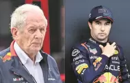 Helmut Marko ataca a "Checo" Prez tras choque con Sainz