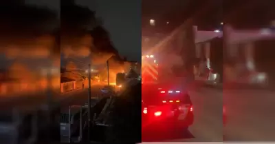 Incendian vehculo frente a la casa del alcalde de Tecate; l lo vincula a un at