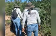 Guerreras Buscadoras encuentran cuerpo en ejido El Yaqui