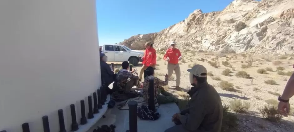 INM rescata a cuatro personas migrantes abandonados en el desierto de Tecate