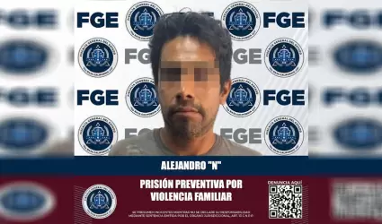 Queda en prisi�n preventiva un hombre por violencia familiar en Tijuana