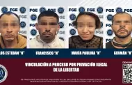 Con el respaldo de pruebas slidas, FGE presenta ante la justicia a tres hombres y una mujer por privacin ilegal de la libertad