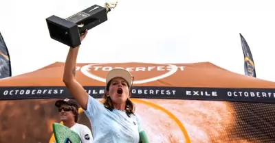 Isabel Blanco, bicampeona mundial de Skimboard