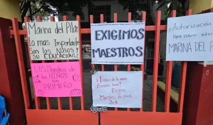 Contin�a toma de planteles escolares de Tijuana por falta de maestros