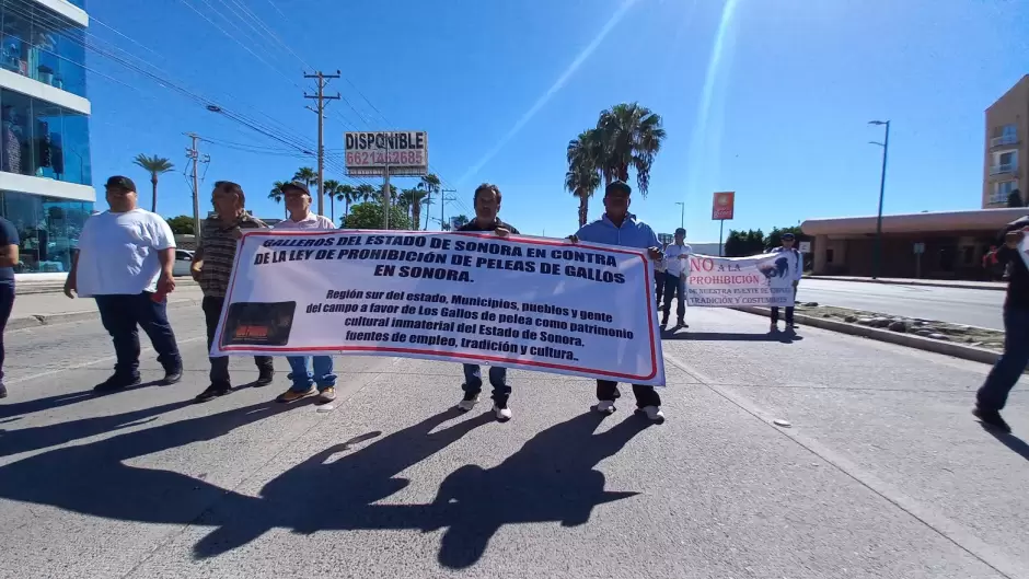 Manifestacin contra aspectos de la Ley de Proteccin y Bienestar Animal en Sonora