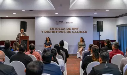 Piden a prestadores de servicios tur�sticos de Baja California sumarse al Regist