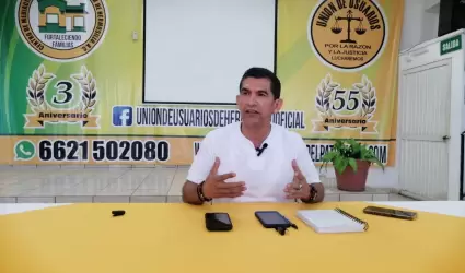 Ignacio Peinado, dirigente de la Uni�n de Usuarios