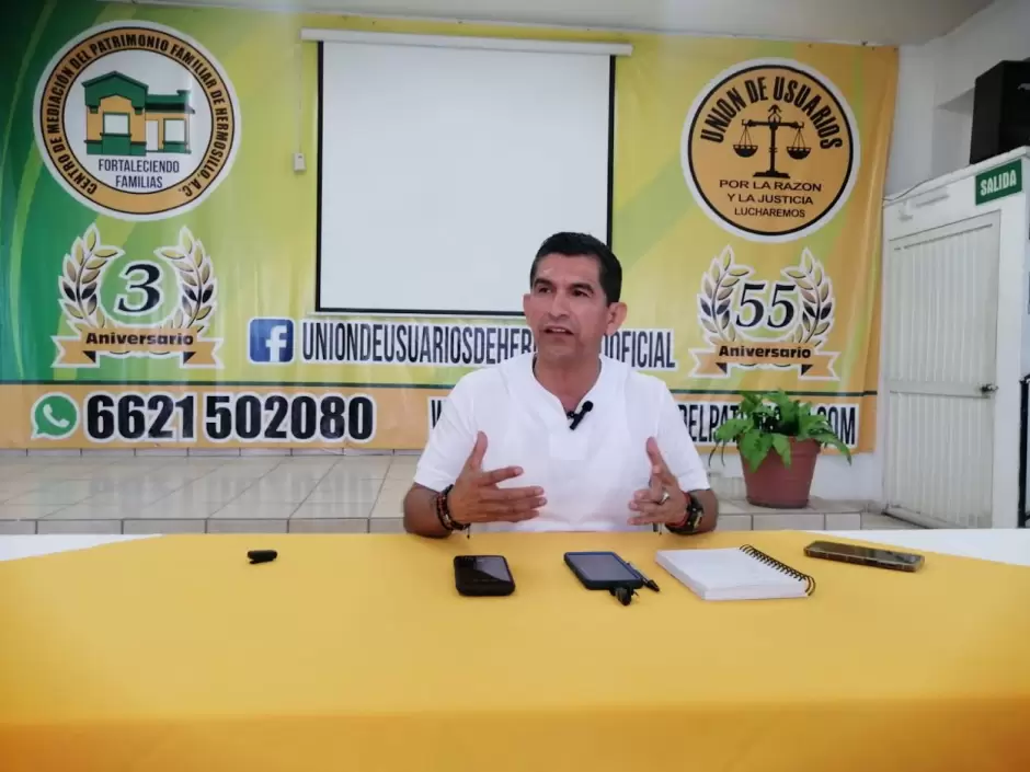 Ignacio Peinado, dirigente de la Uni�n de Usuarios