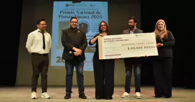 Escritora de Chihuahua recibi� el Premio Nacional de Poes�a Tijuana 2024